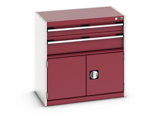 40012013.** Bott Cubio drawer cabinet with overall dimensions of 800mm wide x 525mm deep x 800mm high...